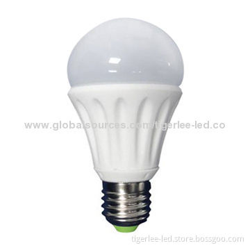 Plastic LED Bulb with e27, b22, gu10 Base, AC85-265V, 3/5/7/9W